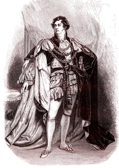 Jorge IV, rei de Inglaterra de Thomas (after) Lawrence