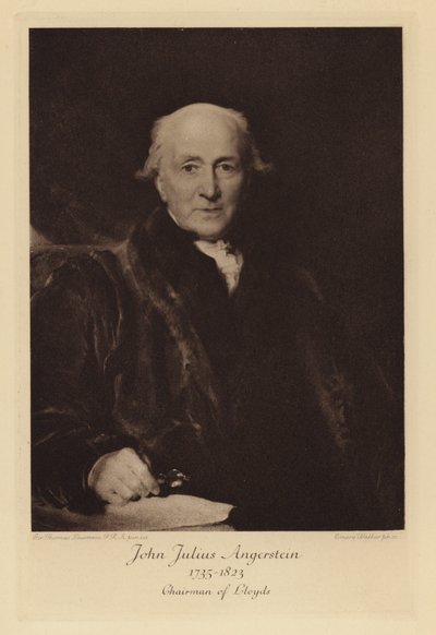 John Julius Angerstein, presidente do Lloyd