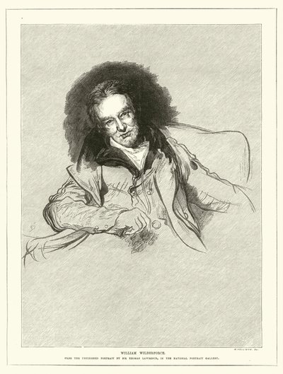 William Wilberforce (gravura) de Thomas (after) Lawrence