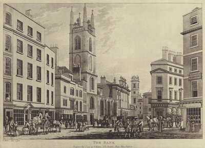 O Banco de Inglaterra de Thomas (after) Malton