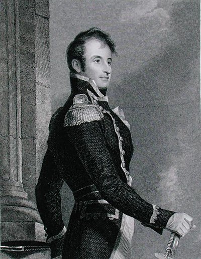 Stephen Decatur (1779-1820), gravada por Asher Brown Durand (1796-1886) após uma cópia do original por James Herring (1794-1867) (gravura) de Thomas (after) Sully