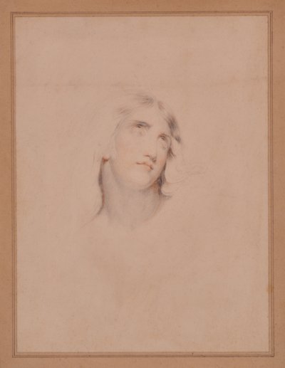 Chefe de um Jovem em êxtase de Thomas (attr. to) Lawrence