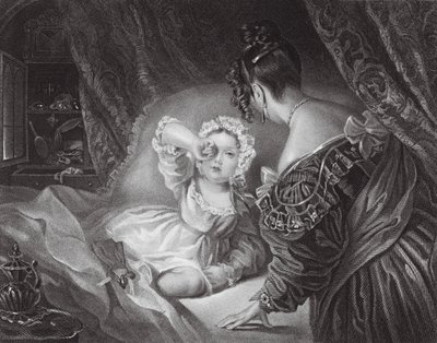 Ainda a dormir (gravura) de Thomas A. Woolnoth