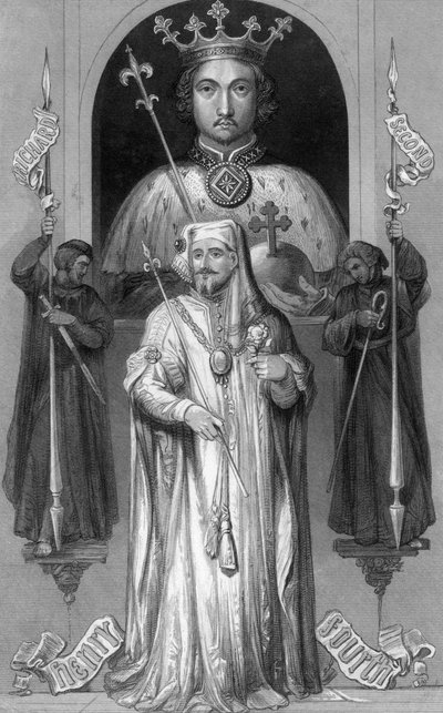 Ricardo II e Henrique IV, reis da Inglaterra. de Thomas Abel Prior