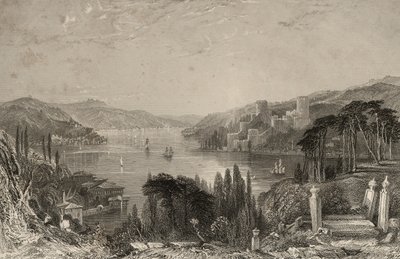 Boumeli Hissar, ou o Castelo da Europa de Thomas Allom