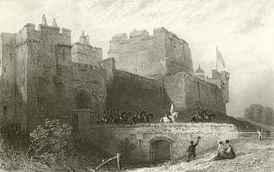 Carlisle Castle, Cumberland de Thomas Allom