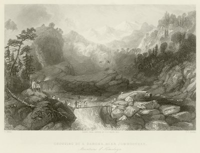 Cruzando por uma Sangha de Thomas Allom
