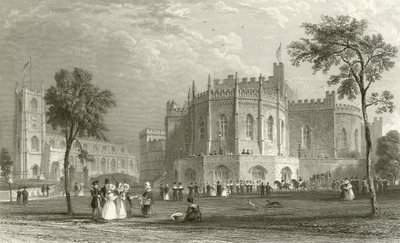 Castelo de Lancaster de Thomas Allom