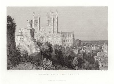 Lincoln do castelo de Thomas Allom