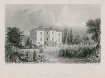 Monte Clare em Roehampton de Thomas Allom