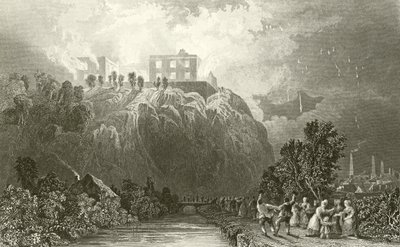 Nottingham Castle de Thomas Allom