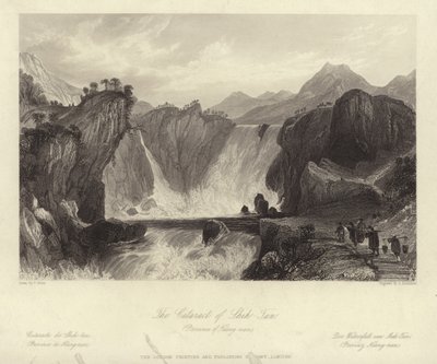 A Catarata de Shih Tan de Thomas Allom