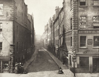 Bell Street vista da High Street, n.º 14 de Thomas Annan