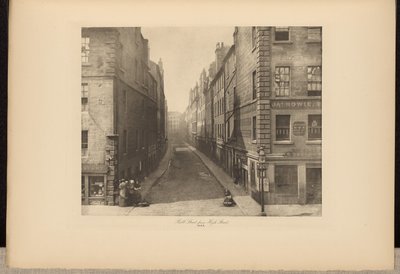 Bell Street a partir de High Street de Thomas Annan