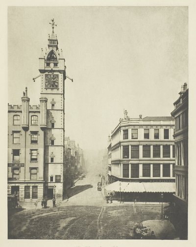 Rua principal a partir da Cruz de Thomas Annan