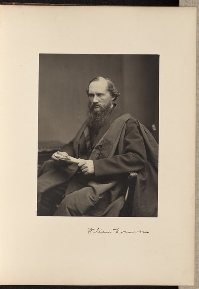 Sir WIlliam Thomson, LL.D., D.C.L, Professor de Filosofia Natural de Thomas Annan