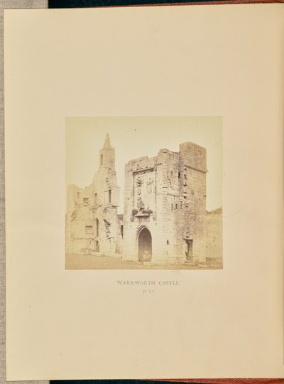 Castelo de Warkworth de Thomas Annan