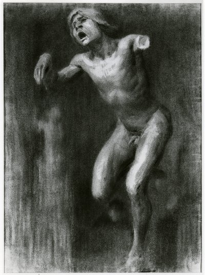 Molde de gesso de Thomas Anshutz