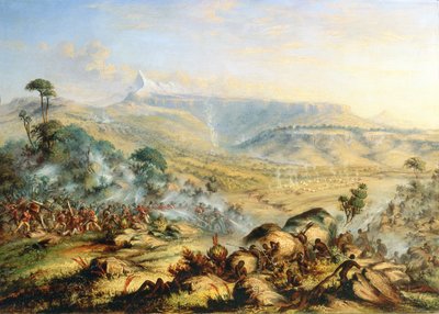 As costas do porco ou um grande pico do Amatola-British-Kaffraria de Thomas Baines
