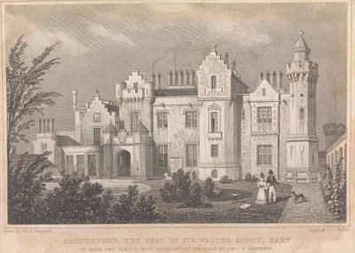 Abbotsford, A Sede de Sir Walter Scott Bart; página - (Volume Um) de Thomas Barber