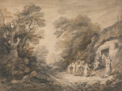 A Porta da casa de campo de Thomas Barker