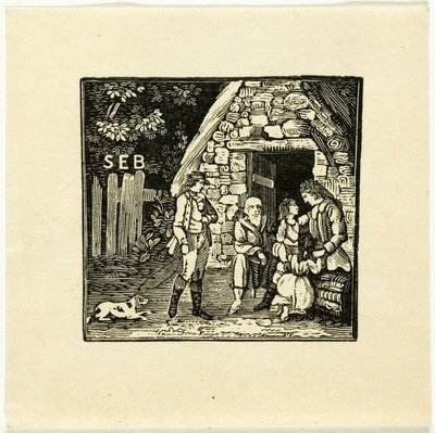 Ilustração do livro de Thomas Bewick