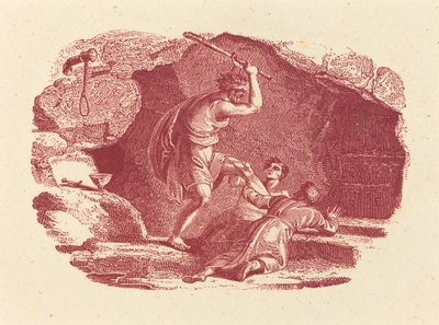 Cena do assassinato de Thomas Bewick