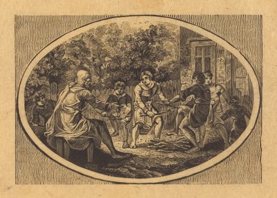 Der alte Mann und seine Söhne de Thomas Bewick