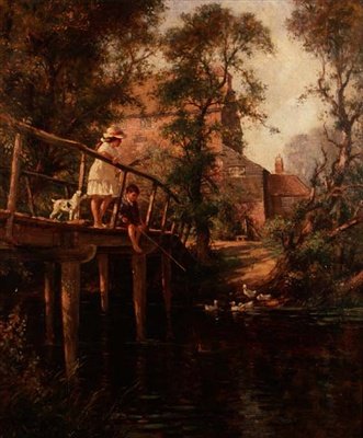 O Jovem Pescador de Thomas Blacklock