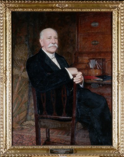 Retrato do vereador George Bargate Bainbridge JP de Thomas Bowman Garvie