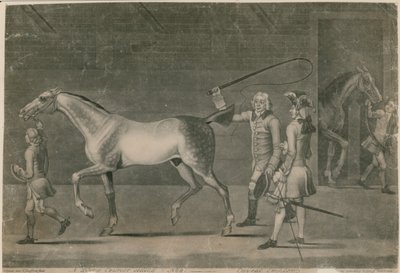 Um corcel do cavalo que vende um emptor do nag-caveat de Thomas Burford