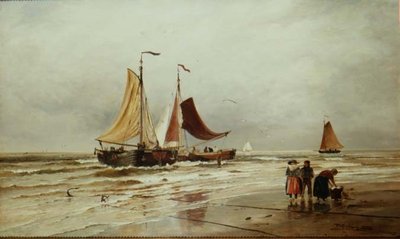 Arrastões de pesca de Thomas Bush Hardy
