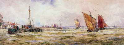 O porto, 1896 de Thomas Bush Hardy