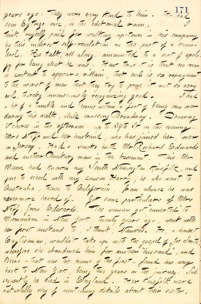 Diários de Thomas Butler Gunn - Volume 10, página 192, 20 de abril de 1859 de Thomas Butler Gunn