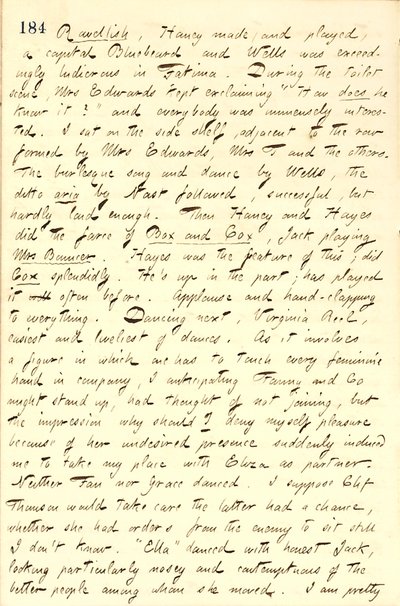 Diários de Thomas Butler Gunn - Volume 11, página 193, 26 de dezembro de 1859 de Thomas Butler Gunn