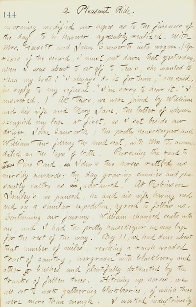 Thomas Butler Gunn Diaries - Volume 17, página 156, 7 de Setembro de 1861 de Thomas Butler Gunn