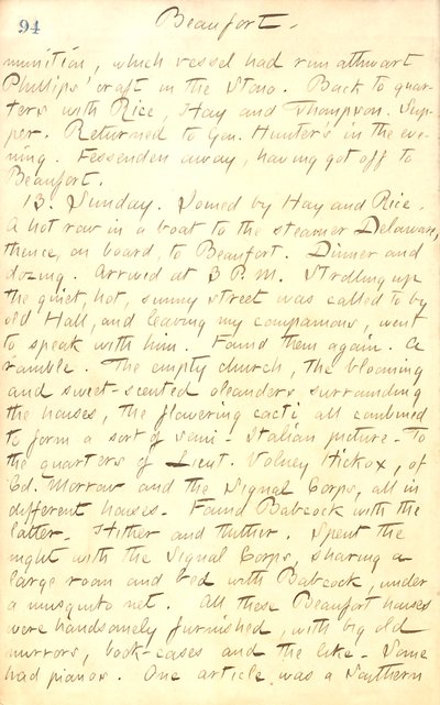 Thomas Butler Gunn Diaries - Volume 20, página 104, 12 de julho de 1862 de Thomas Butler Gunn