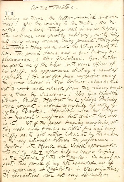 Thomas Butler Gunn Diaries - Volume 21, página 127, 22 de dezembro de 1862 de Thomas Butler Gunn