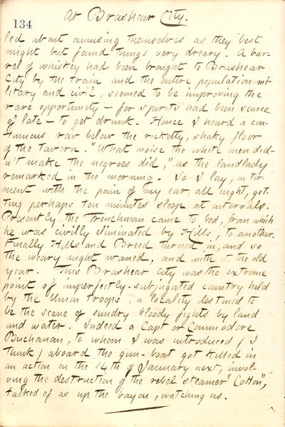 Thomas Butler Gunn Diaries- Volume 21, página 148, 31 de dezembro de 1862 de Thomas Butler Gunn