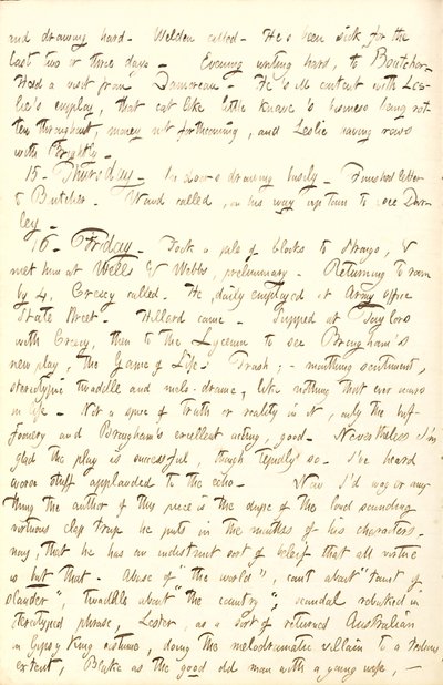 Diários de Thomas Butler Gunn - Volume 6, página 218, 14-16 de dezembro de 1853 de Thomas Butler Gunn