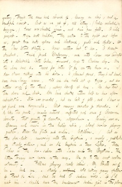 Thomas Butler Gunn Diaries - Volume 6, página 59, 13 de Agosto de 1853 de Thomas Butler Gunn