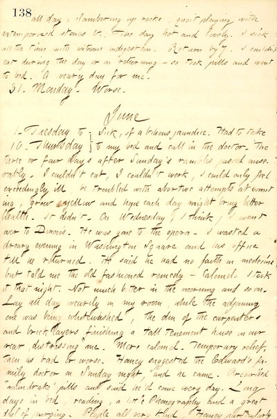 Diários de Thomas Butler Gunn - Volume 9, página 159, 30 de maio - 10 de junho de 1858 de Thomas Butler Gunn