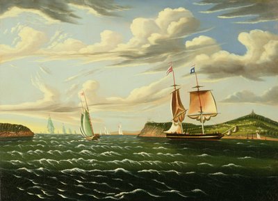 Staten Island e o Narrows de Thomas Chambers