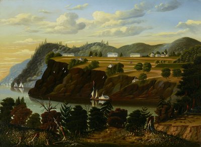 Vista de West Point de Thomas Chambers