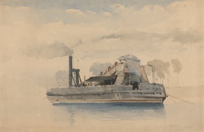 Dragagem em Twickenham, 22 de Setembro de 1874 de Thomas Charles Leeson Rowbotham
