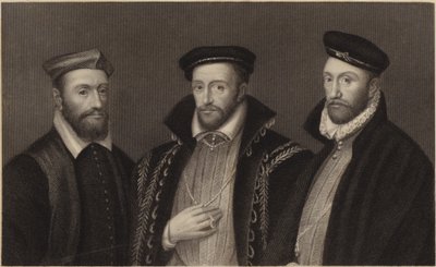 Cardeal de Chatillon, Almirante Coligni e d&39;Andelot de Thomas Charles Wageman