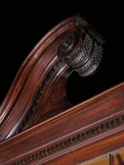 Uma estante de livros George III de Thomas Chippendale
