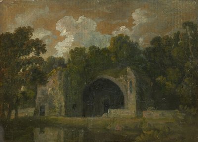 Ruínas em uma paisagem de Thomas Churchyard