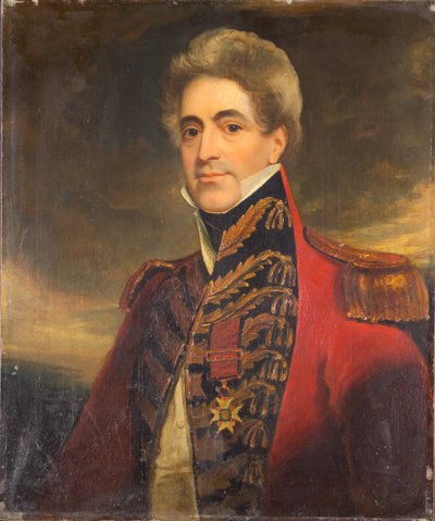 Major-general William Casement, secretário militar do governo da Índia e membro do Conselho Supremo, 1840 por volta de de Thomas Clement Thompson