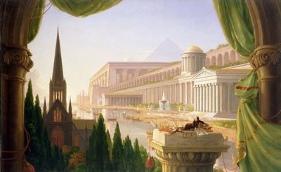 O sonho de um arquiteto de Thomas Cole